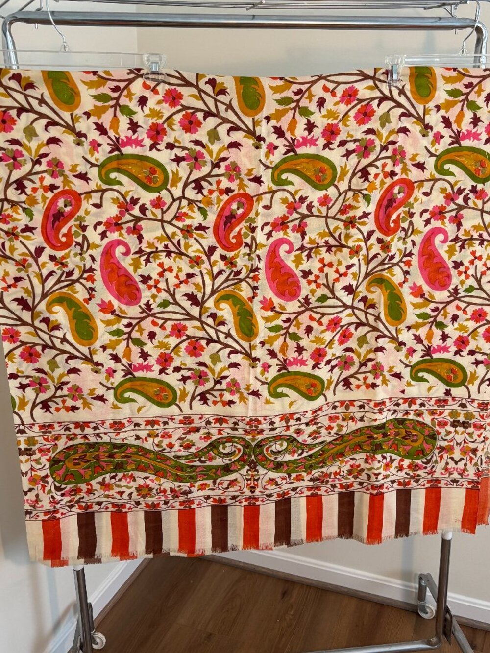Beautiful Pakistani Pashmina printed shawl